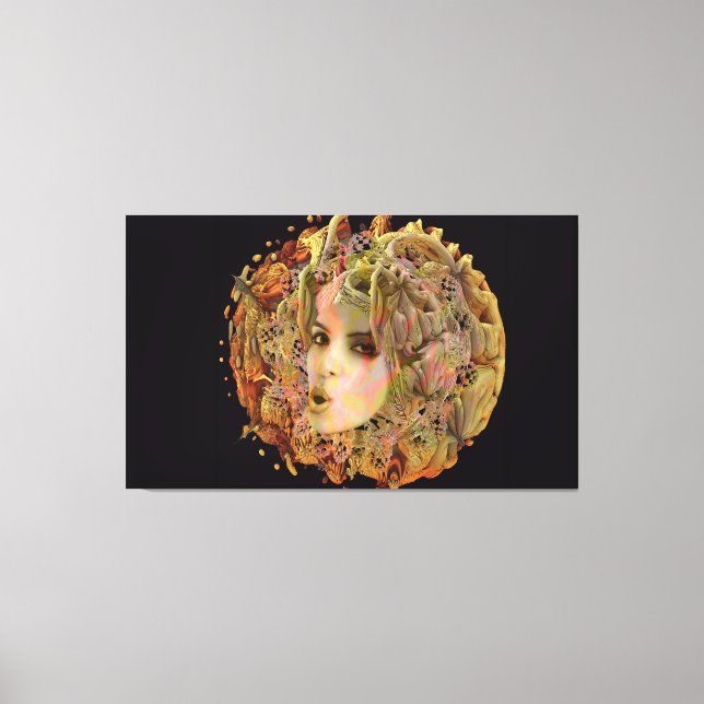 Lienzo Planeta Orgánico (Anverso)