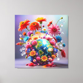 Lienzo Planeta Tierra