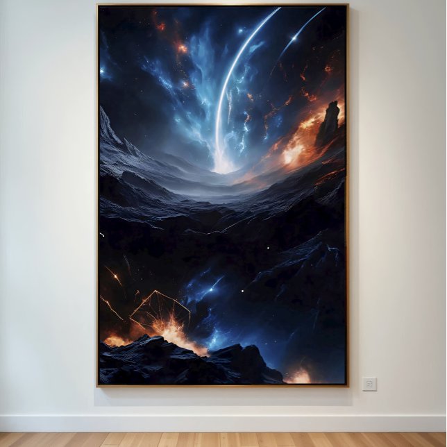 Lienzo Planetas de la Imaginación (Subido por el creador)