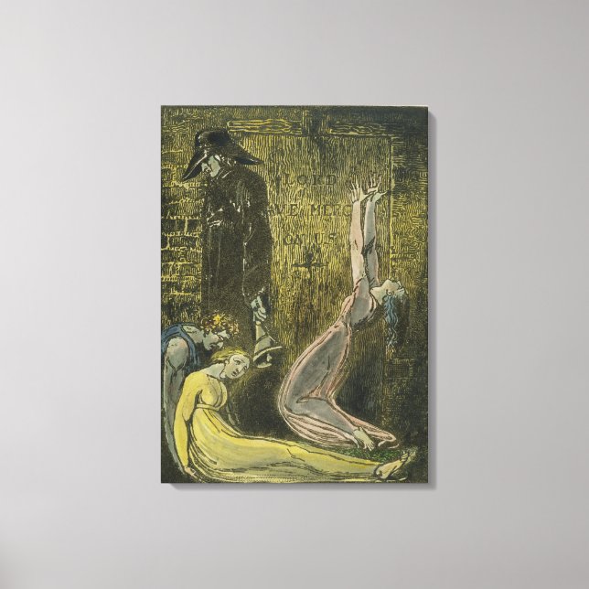 Lienzo Planta 13 de 'Europa. A Prophecy', 1794 (alivio e (Anverso)