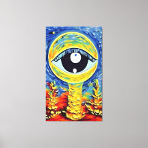 Planta Abstracta De Todos Los Ojos