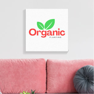 Lienzo Plantación orgánica