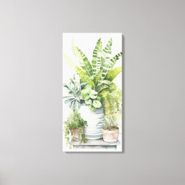 Lienzo Plantas de Interior