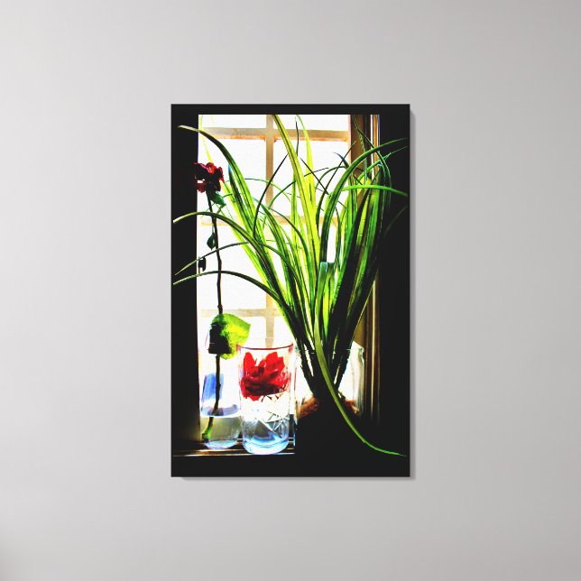 Lienzo Plantas Pacíficas (Anverso)