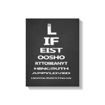 Plantilla inspiradora de gráfico ocular de chalkbo