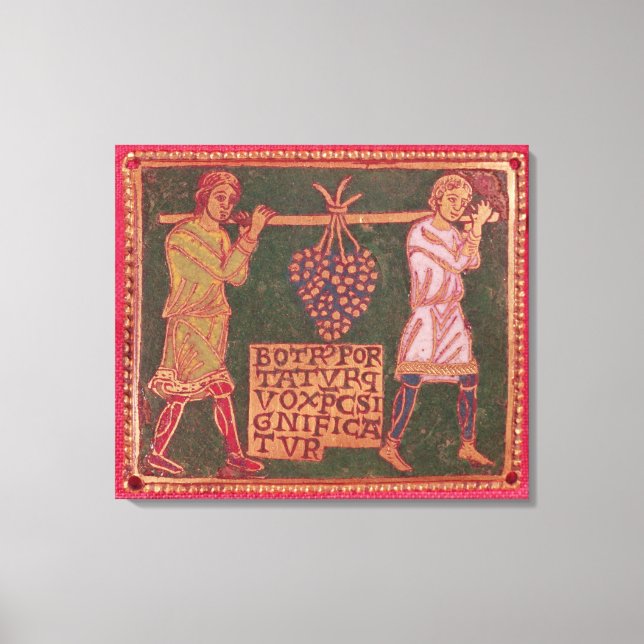 Lienzo Plaque de la cruz (Anverso)