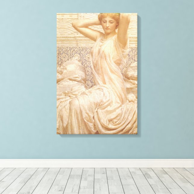 Lienzo Plata de Albert Joseph Moore, Bella Artes victoria (Insitu (piso de madera))
