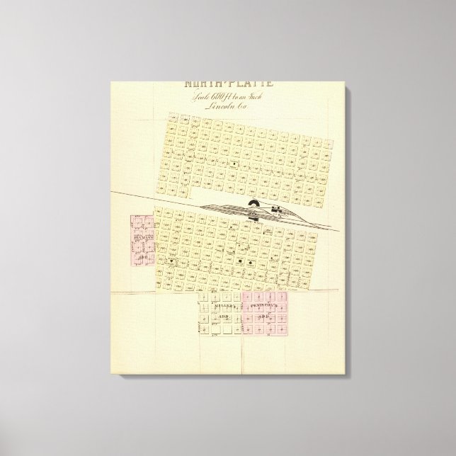 Lienzo Plata Norte, Nebraska (Anverso)