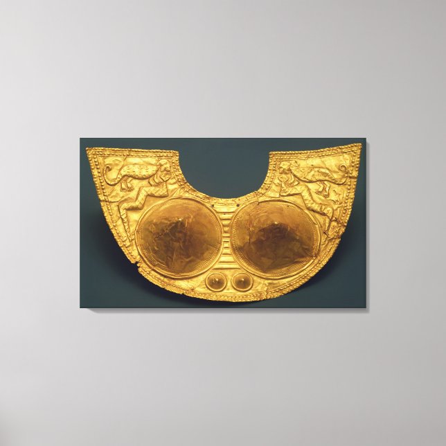 Lienzo Plato de brea sinu (Anverso)