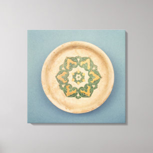 Lienzo Plato de ofrecimiento chino