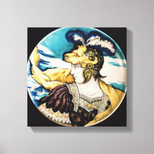 Lienzo Plato de Sevres, después de Giulio Romano