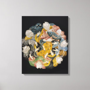 Lienzo Plato ornamental, c.1880