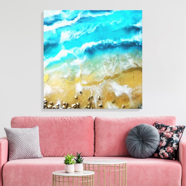 Lienzo Playa (Insitu (Sala de estar))