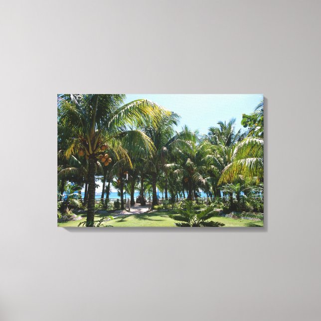 Lienzo Playa (Anverso)