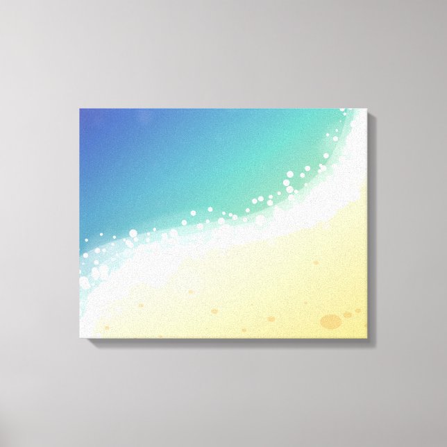 Lienzo Playa (Anverso)