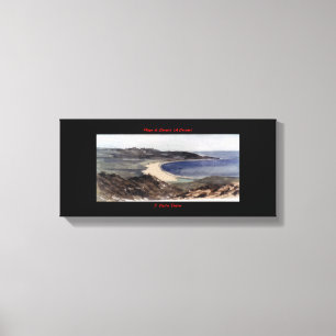 Lienzo Playa de Carnota (A Coruña)