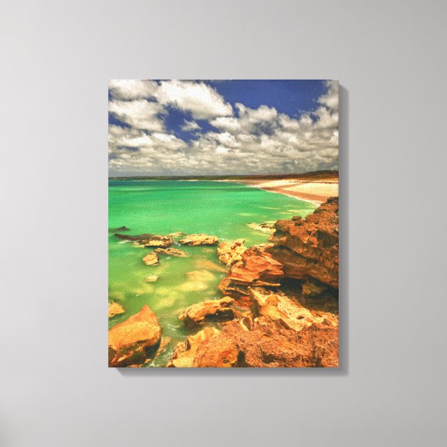 Lienzo Playa de Frasers | Tasmania (Anverso)