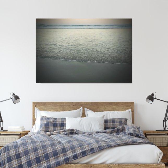 Lienzo Playa de Guarujá - Brasil (Insitu(Dormitorio))