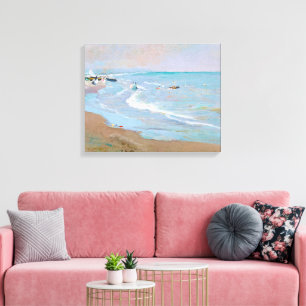 Lienzo Playa de Valencia   Joaquín Sorolla