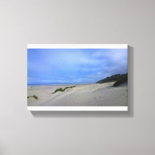 Lienzo Playa de Yaquina Bay, Newport, OR