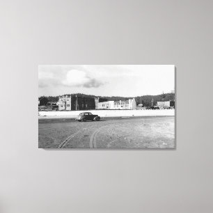 Lienzo Playa del cañón, fotografía de la opinión del