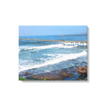 PLAYA DEL OCÉANO, VESTIDO DE CALIFORNIA