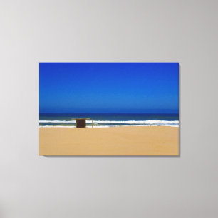 Lienzo playa escalonada