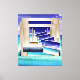 Lienzo Playa: Una imagen interna