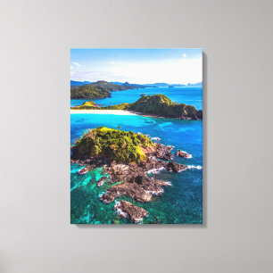 Lienzo Playas tropicales Las Filipinas de El Nido