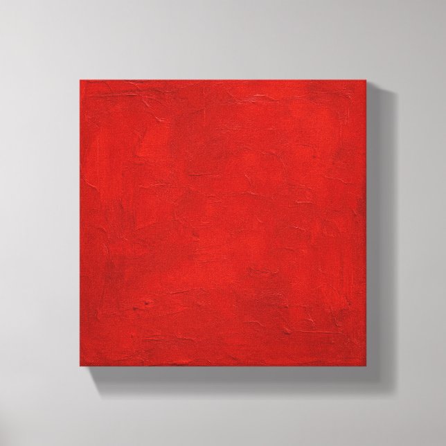 Lienzo Plaza Roja (Aceite, Estilo: 2) (Anverso)