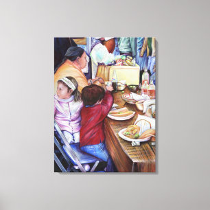 Lienzo Plegable Picnic, México