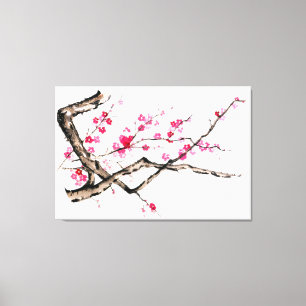 Lienzo Plum Blossom - uno