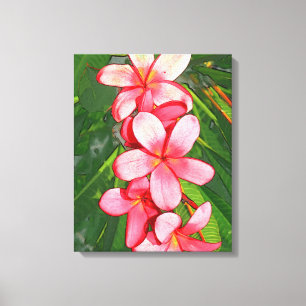 Lienzo Plumeria