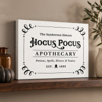 Pócimas y hechizos de farmacia vintage en blanco y