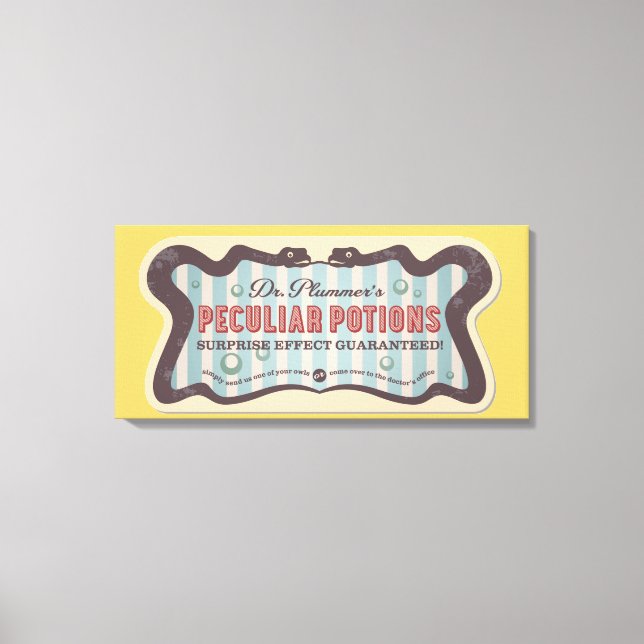 Lienzo Pociones peculiares (Anverso)
