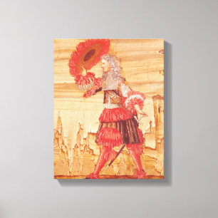 Lienzo Pocquelin en el papel de Mascarille