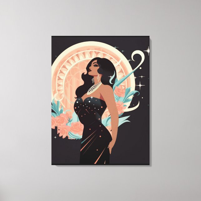 LIENZO PODER DE LA BELLEZA #1 (Anverso)