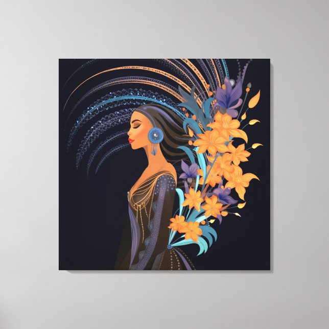 LIENZO PODER DE LA BELLEZA #5 (Anverso)