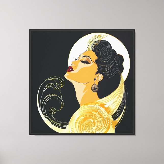 LIENZO PODER DE LA BELLEZA #6 (Anverso)