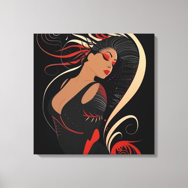 LIENZO PODER DE LA BELLEZA #7 (Anverso)