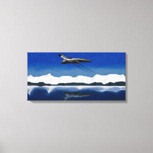 Lienzo Poder Reflejado Avro Vulcano