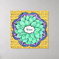 POINSETIA MODERNA EN AZUL