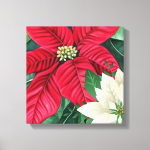 Lienzo Poinsettia