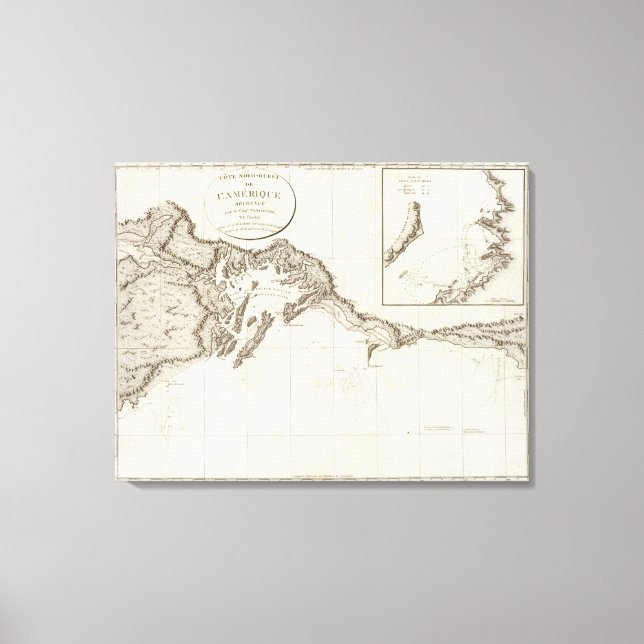 Lienzo Point Riou a Point Possession Alaska (Anverso)