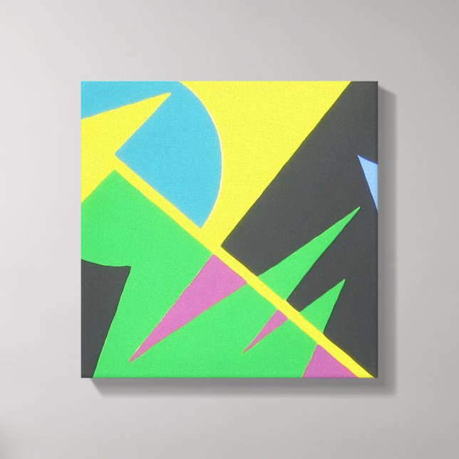 Lienzo Points of Balance (Anverso)