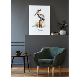 Lienzo Poise of the Pelican