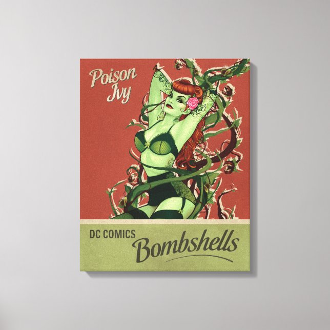 Lienzo Poison Ivy Bombshell (Anverso)