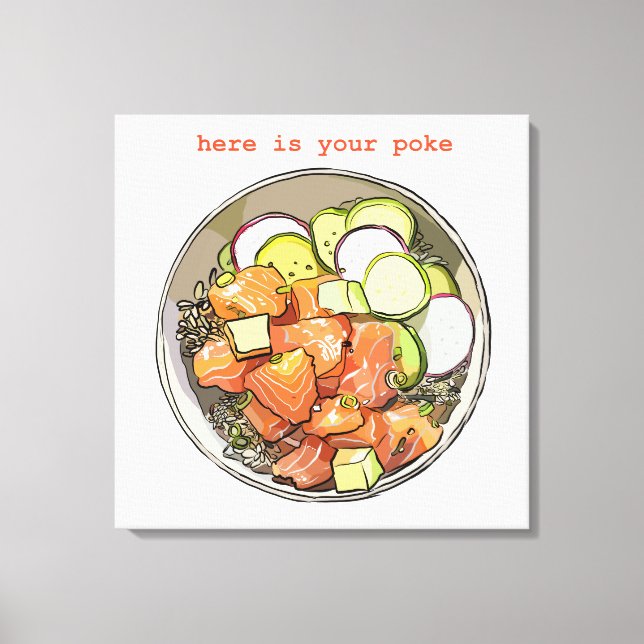 LIENZO POKE BOWL (Anverso)