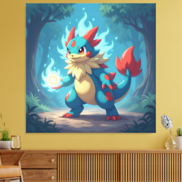 Lienzo Pokémon und seine Treue Freunde