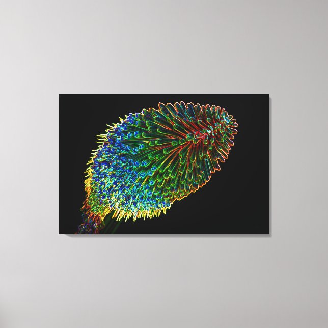 Lienzo POKER CALIENTE ROJO 24x36 (Anverso)